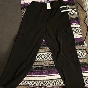Black Jogger Pants New Never Worn With Tags